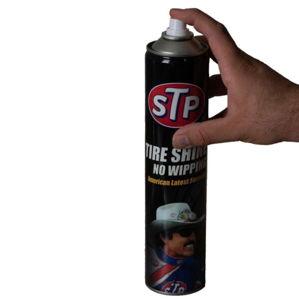 Alternative view of اسپری براق کننده لاستیک STP مدل Tire Shine