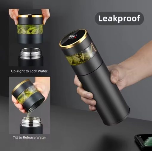 فلاسک دیجیتال خودرو با لوگوی FOWNIX - تصویر 4