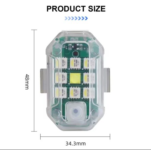 چراغ LED پلیسی مدل GLOWIX - تصویر 2