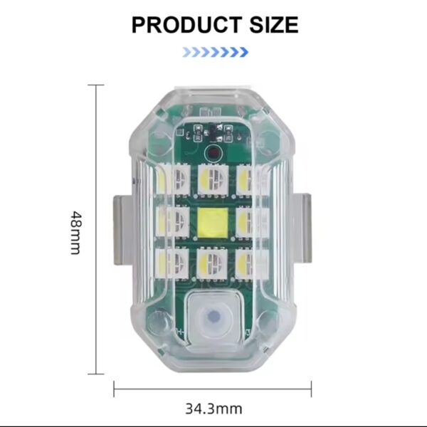 چراغ LED پلیسی مدل GLOWIX - تصویر 2