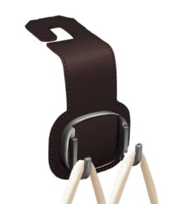 Alternative view of آویز چرمی پشت صندلی دو قلاب