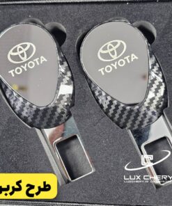 Alternative view of بسته دو عددی قطع کن آلارم کمربند دو حالته با لوگوی TOYOTA