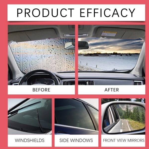 Car Glass Cleaner – تمیزکننده حرفه‌ای شیشه خودرو - تصویر 5