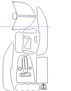 Alternative view of محافظ کابین سوپر رویال AUDI Q5 etheron (21 تکه) (وارداتی اصلی)