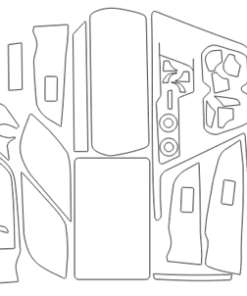 Alternative view of محافظ خودترمیم کنسول و مانیتور و کابین BEIJING X55 (28 تکه) (اصلی وارداتی درجه یک)