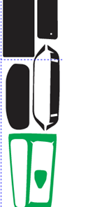 Alternative view of محافظ خودترمیم کنسول و مانیتور و کابین KMC K7  (اصلی وارداتی درجه یک)
