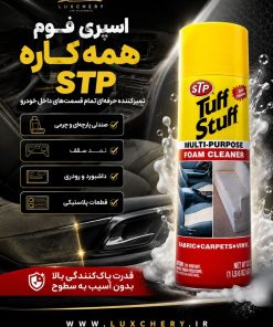 اسپری فوم تمیز کننده روکش صندلی چرمی STP